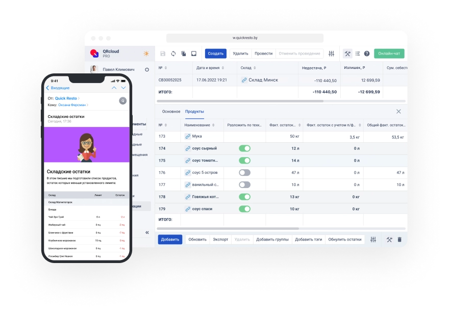 Технологические карты для ресторана